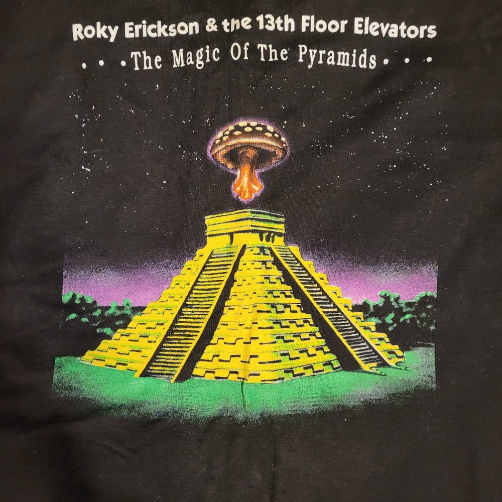 Roky Erikson 13th Floor Elevators Uni-sex T-shirt